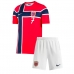 Camiseta Noruega Alexander Sorloth #7 Primera Equipación Replica Mundial 2026 para niños mangas cortas (+ Pantalones cortos)